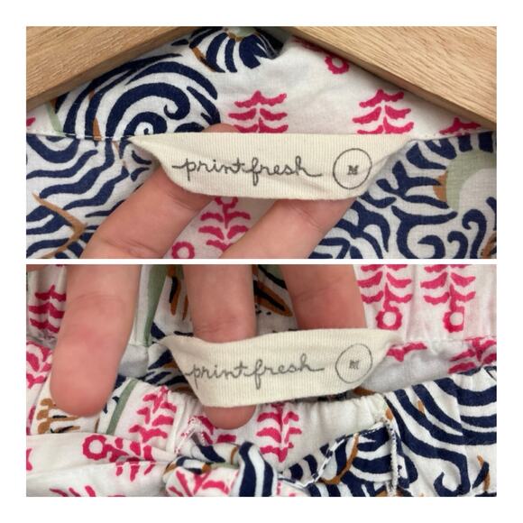 Printfresh Bagheera Tiger Queen Long Sleeve Pants Cotton Pajama Set - Medium - Picture 11 of 14